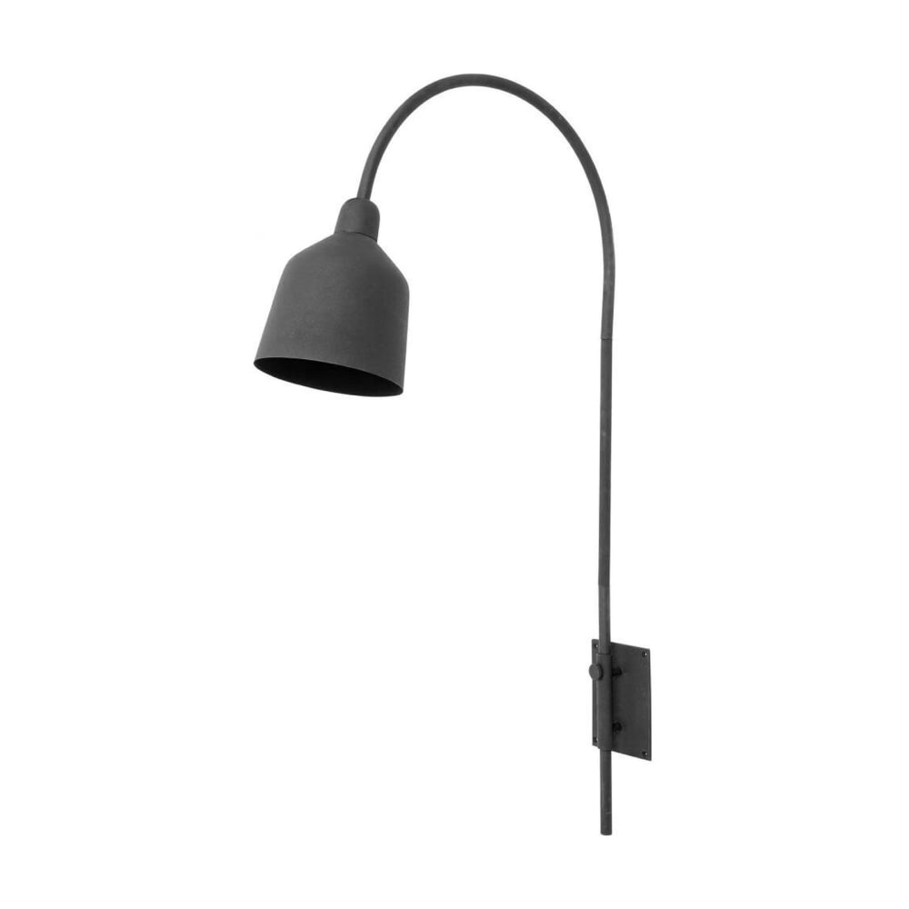 Aplique de metal negro mate
