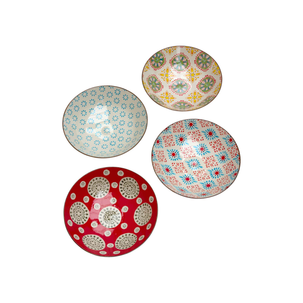 Set de 4 assiettes creuses