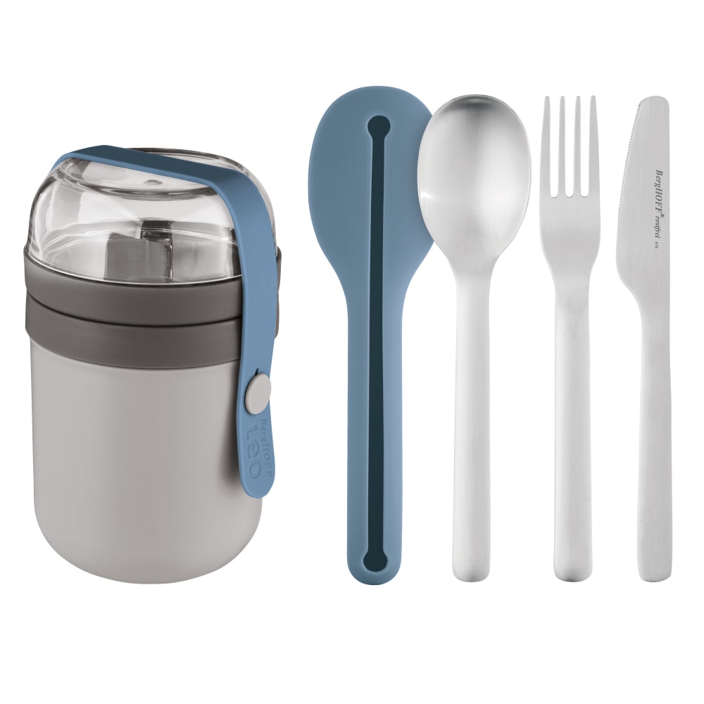 Set ''To Go'' en acier 4 pcs Set ''To Go'' en acier 4 pcs