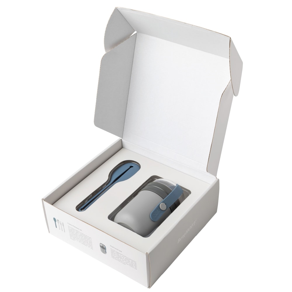 Set "To Go" en acier 4 pcs - Maisons du Monde