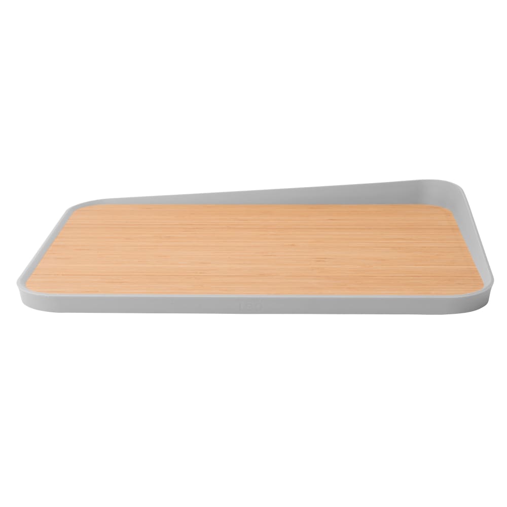 Planche à découper en bambou avec bord relevé 42x31cm Planche à découper en bambou avec bord relevé 42x31cm