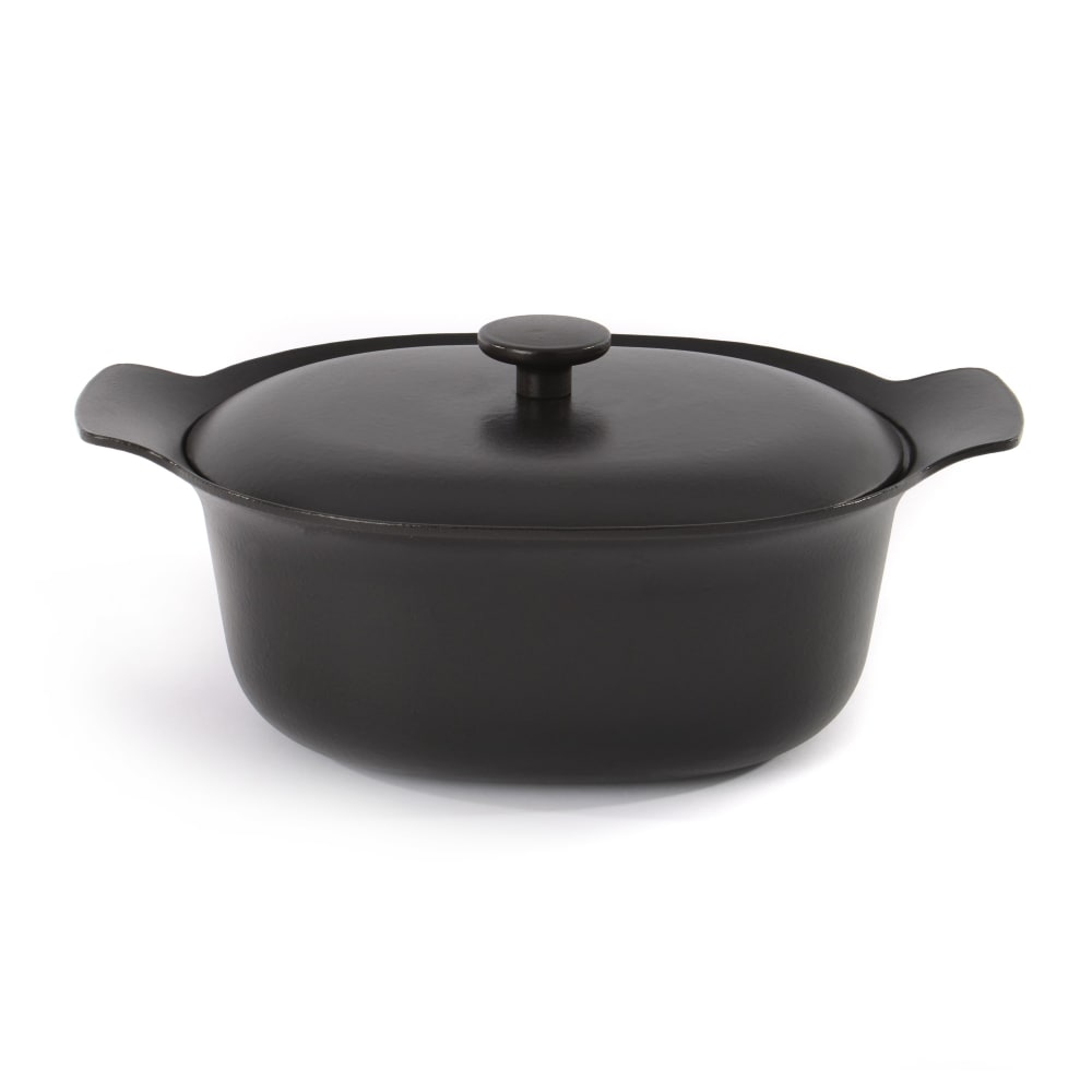 Braisière ovale avec couvercle Noir 28*22 cm - Ron Braisière ovale avec couvercle Noir 28*22 cm - Ron