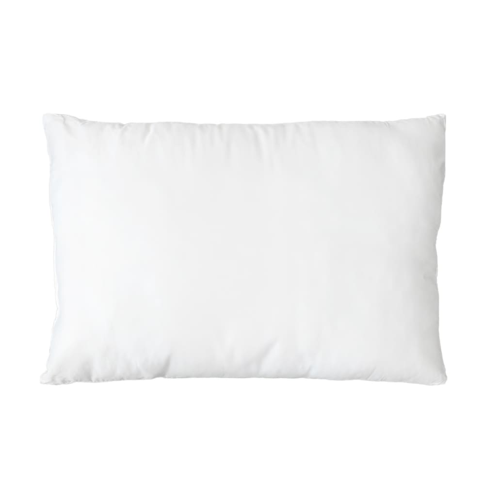 Sensei Maison Ooreiller en microfibre 50x70 cm Blanc Certifié Oeko-Tex