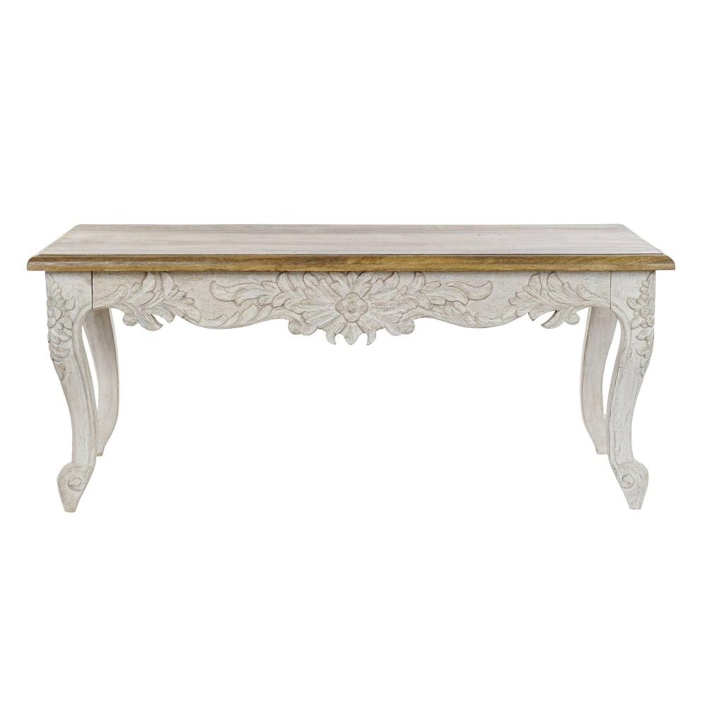 Table basse en bois de mangue sculpté - Maisons du Monde