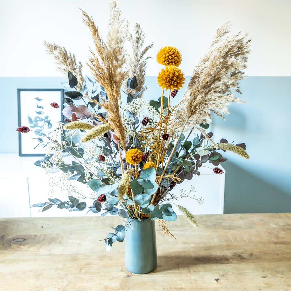 Bouquet de fleurs séchées