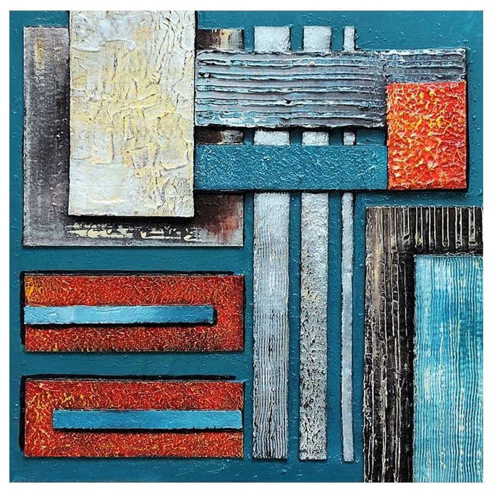 Cuadro - Magnetismo Abstracto cm. 60x60