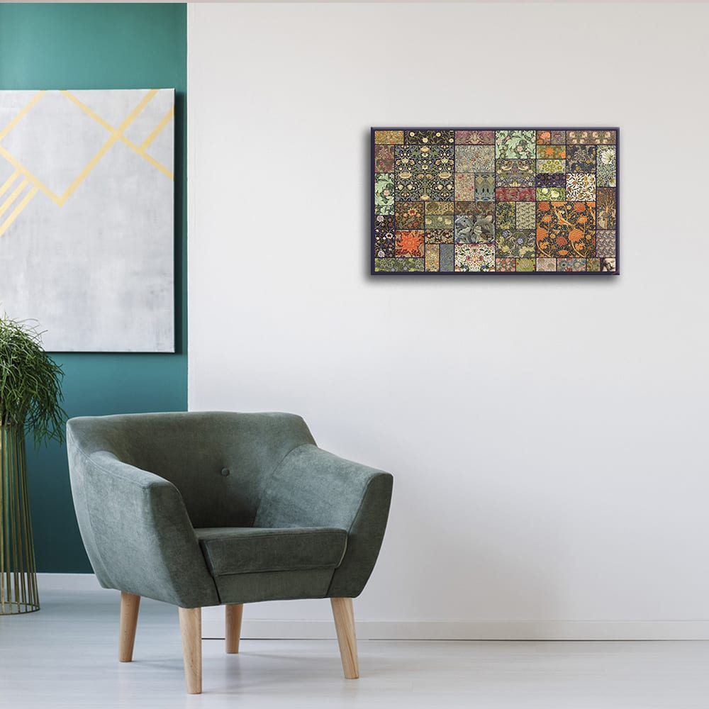 Tableau impression sur toile William Morris 80x120cm — vue 4