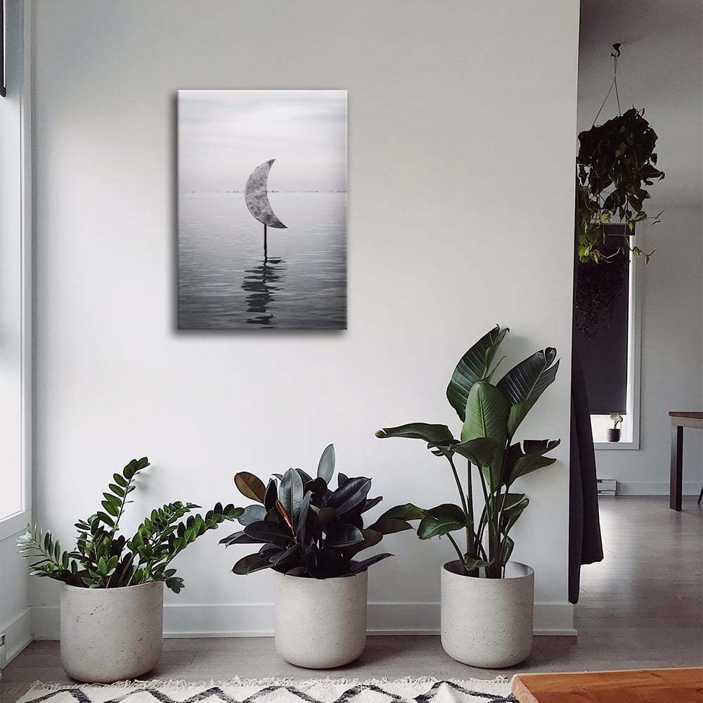 Cuadro - La Luna En El Agua cm. 60x90 - Maisons du Monde