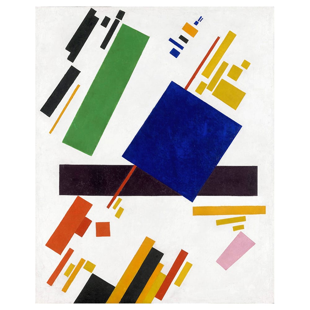 Stampa su tela - Suprematist Composition - Kazimir Malevich cm. 50x60 - Multicolore - PES - Poliestere