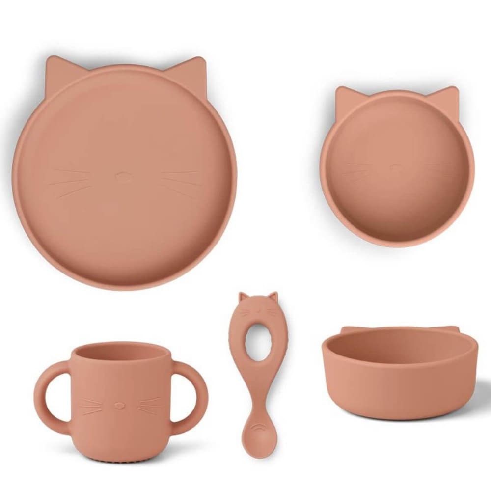 Set vaisselle vivi cat dark rose Set vaisselle vivi cat dark rose