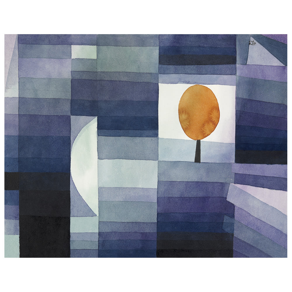 Stampa su tela - The Harbinger of Autumn - Paul Klee cm. 80x100 - Multicolore - PES - Poliestere