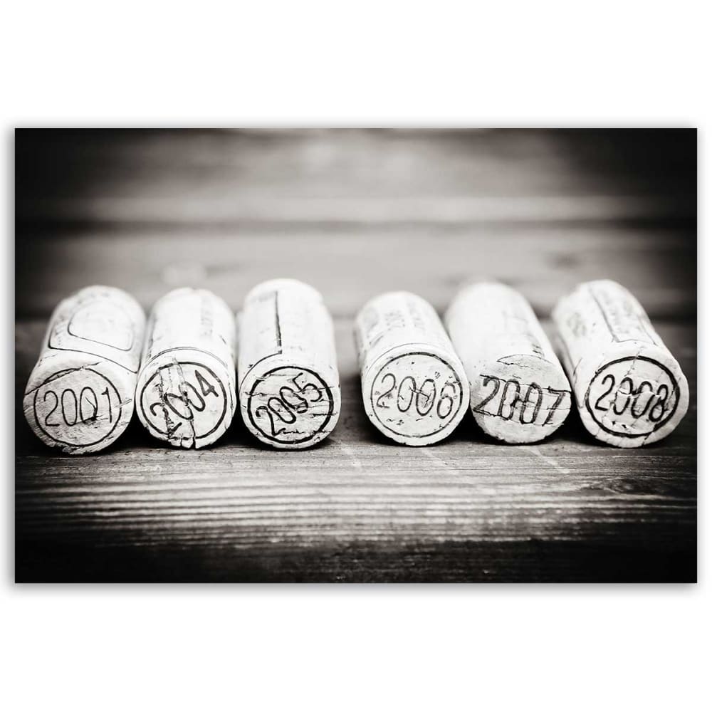 Tableau bouchons en liège impression sur aluminium 120x80 cm