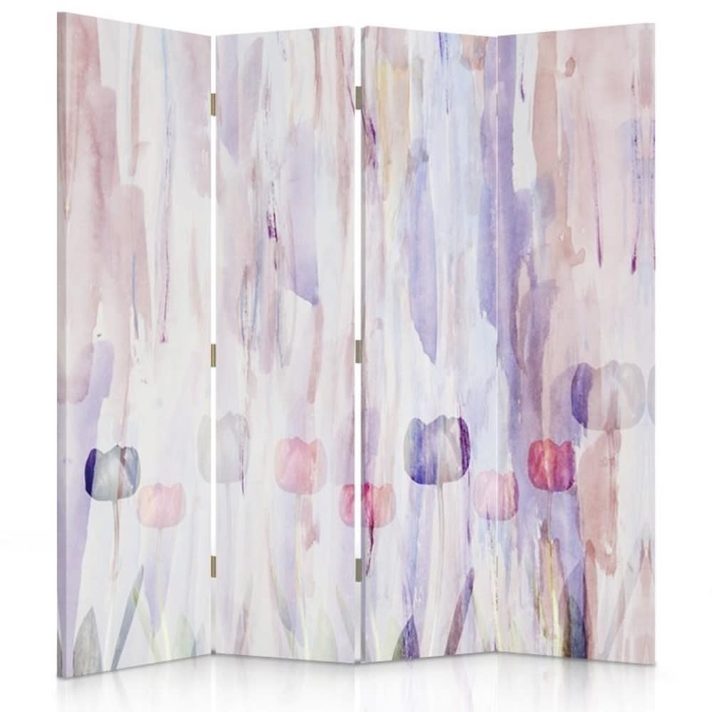 Biombo Modern Art Tulip - cm. 145x170 (4 paneles)