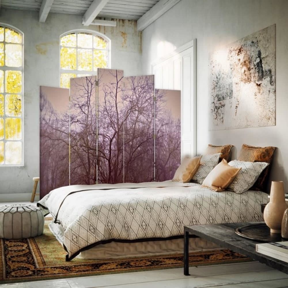 Biombo Forest Dusk - Separador de ambientes cm. 180x170 (5 paneles) - Maisons du Monde