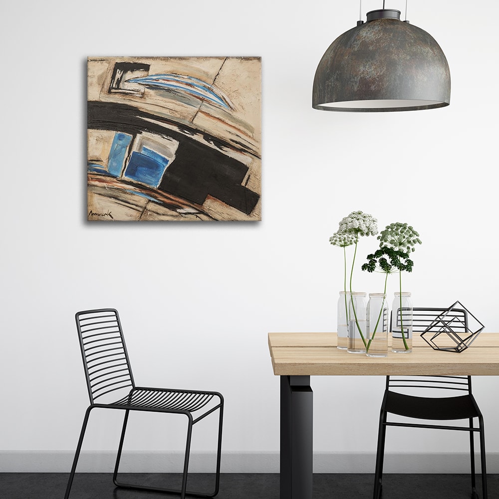 Stampa su tela - Paesaggio ad alta velocità cm. 60x60 -
