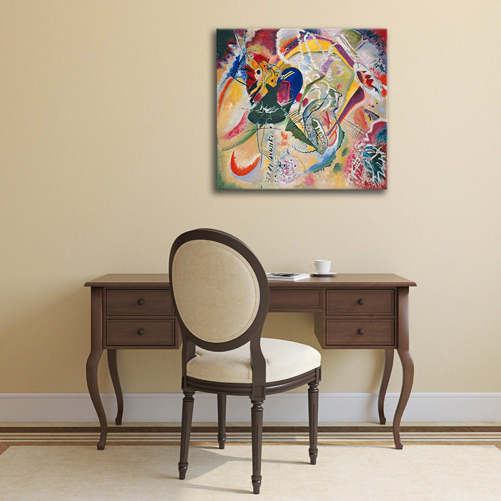 Cuadro lienzo - Improvisación 35 - Wassily Kandinsky - cm. 50x50 - Maisons du Monde