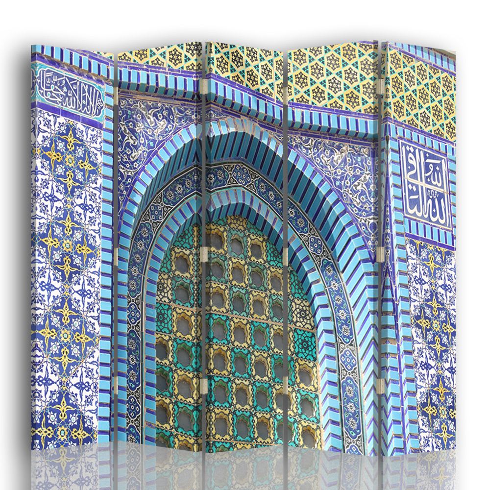 Biombo Jerusalén - Temple Mount - cm. 180x170 (5 paneles)