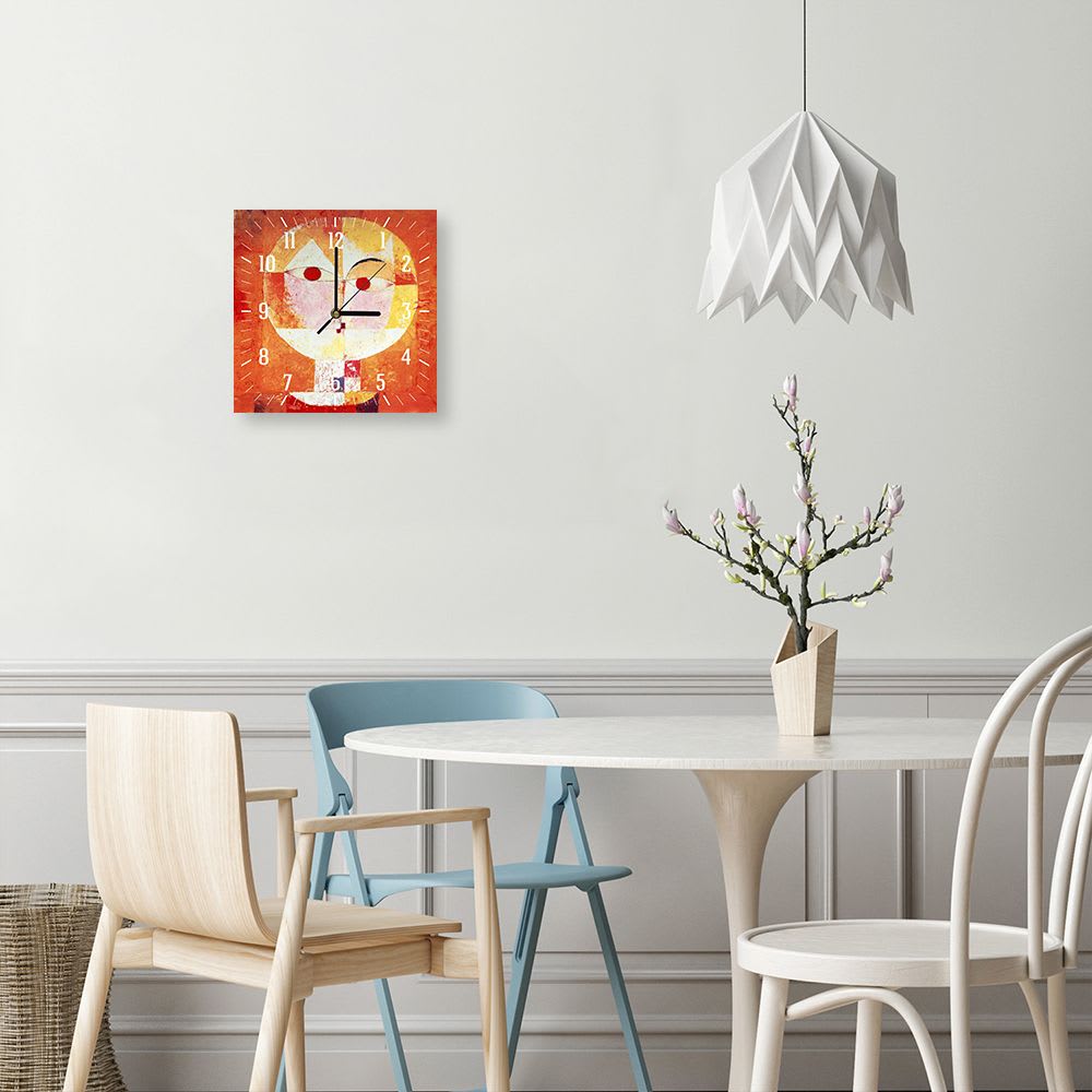 Orologio murale - Senecio - Paul Klee cm. 30x30 - Legendarte