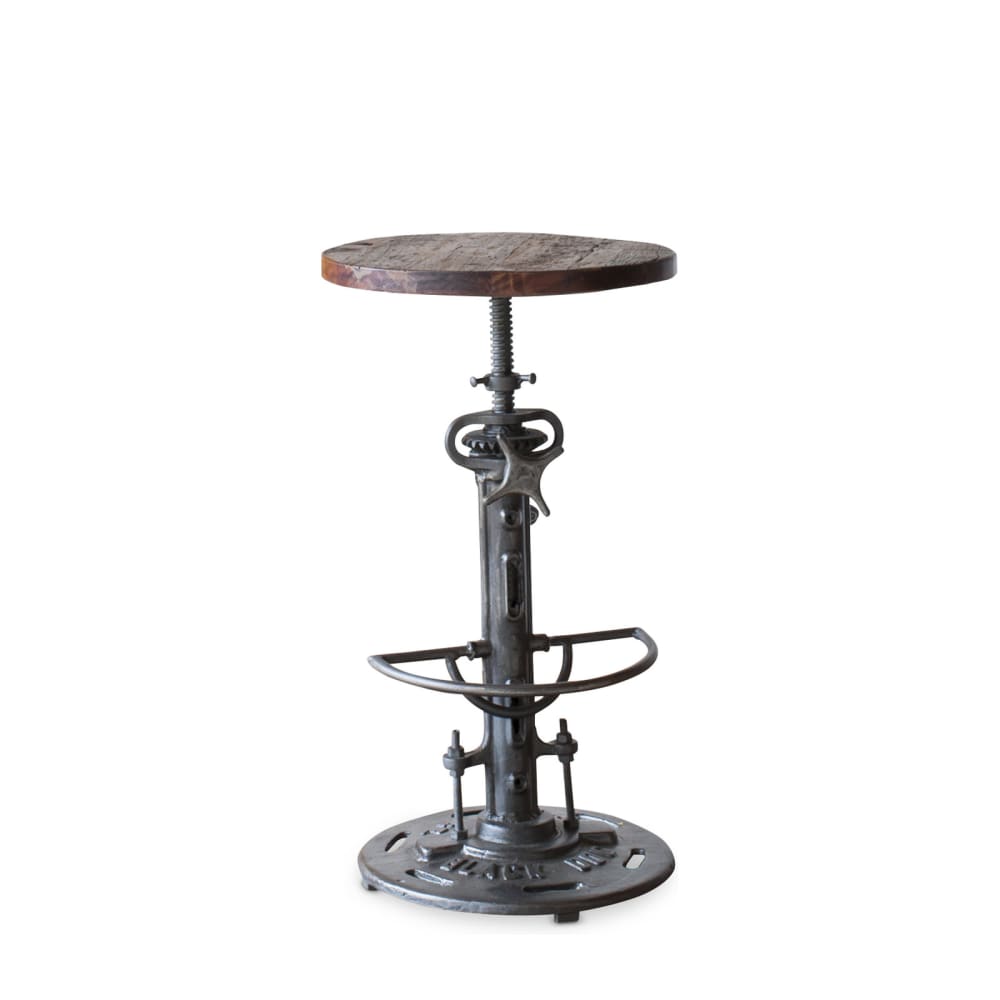 PIB Hoher Hocker aus Holz, braun - Holz