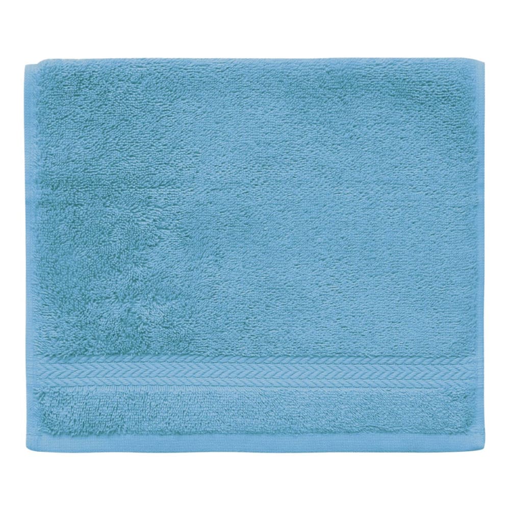 Llot de 3 serviettes invité 550 g/m² cobalt 30x50 cm - Maisons du Monde