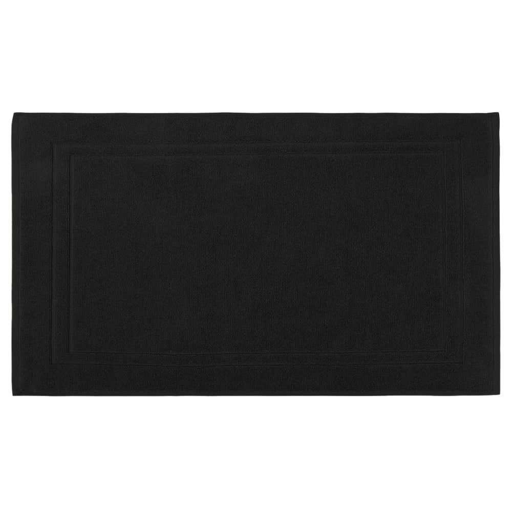 Ttapis de bain 900 g/m² noir 50x80 cm
