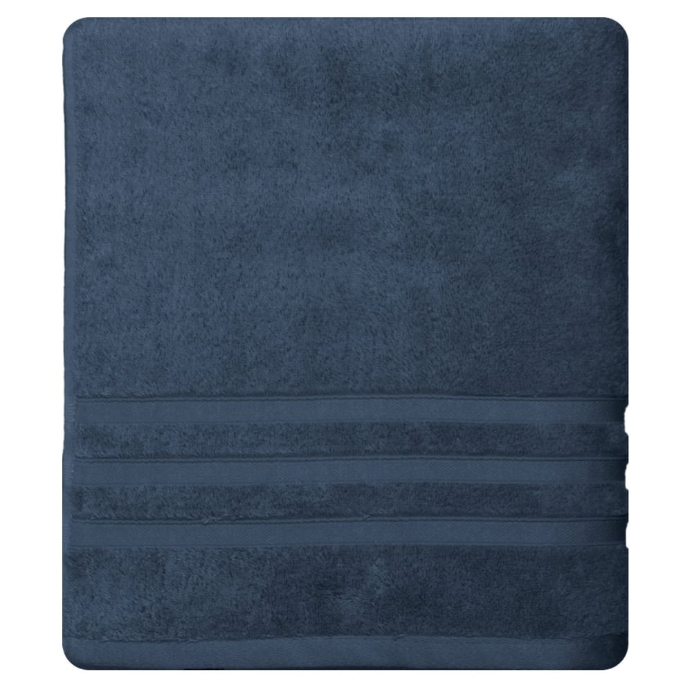 Drap de bain 600 g/m²  indigo 70x140 cm