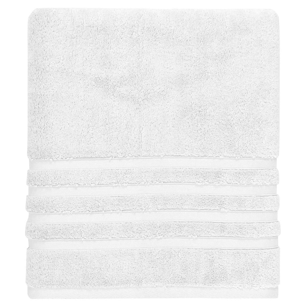 Maxi drap de bain 600 g/m²  blanc 100x150 cm