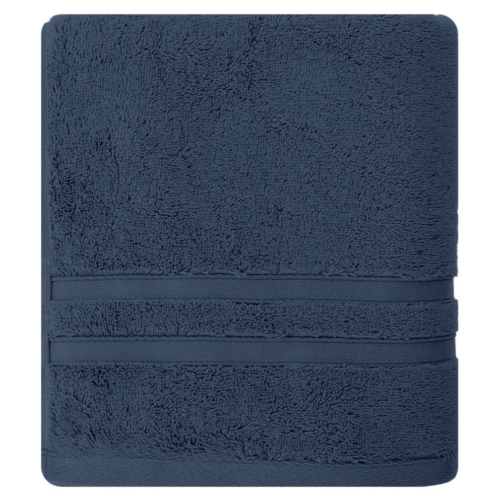 Serviette de toilette 600 g/m²  indigo 50x100 cm