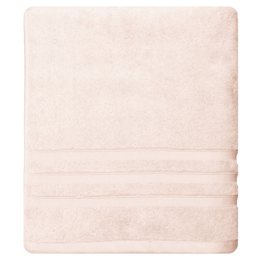 Drap de bain 600 g/m²  poudre 70x140 cm