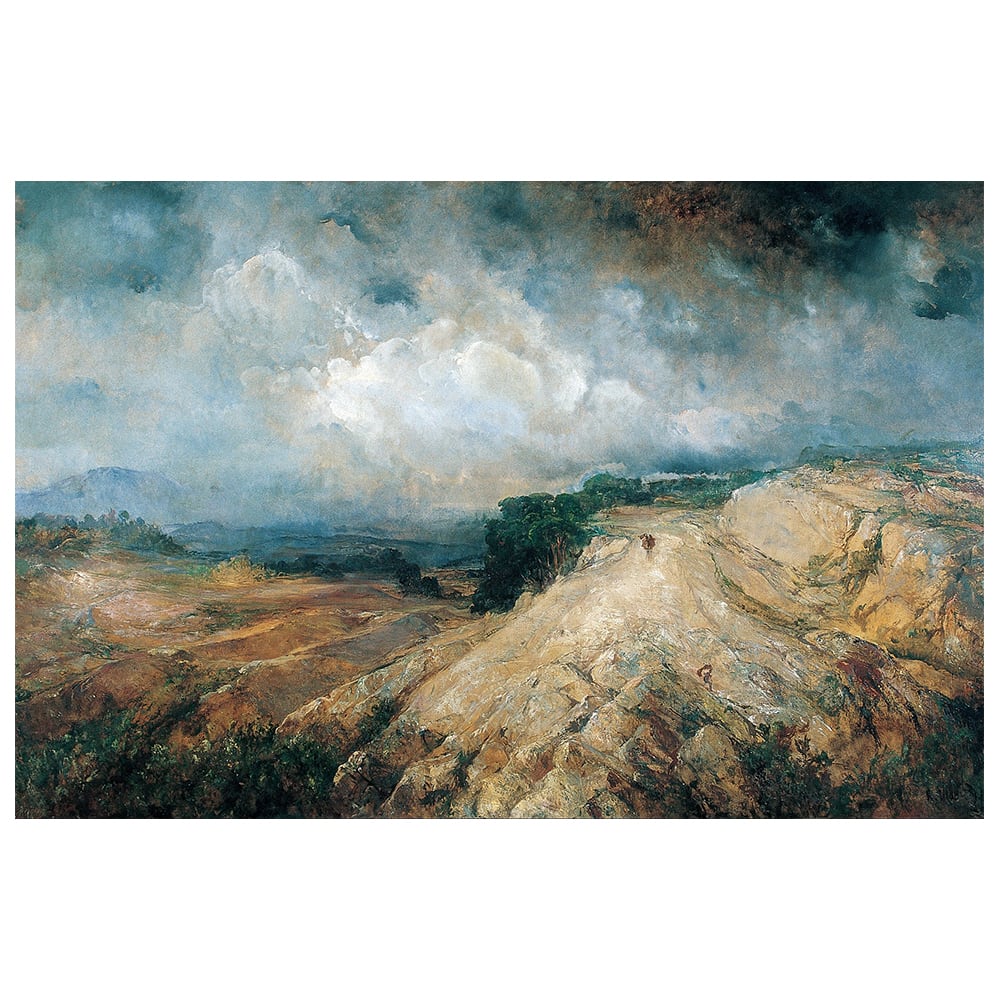 Cuadro lienzo - Paisaje Rocoso - Ramón Martí Alsina - cm. 60x90