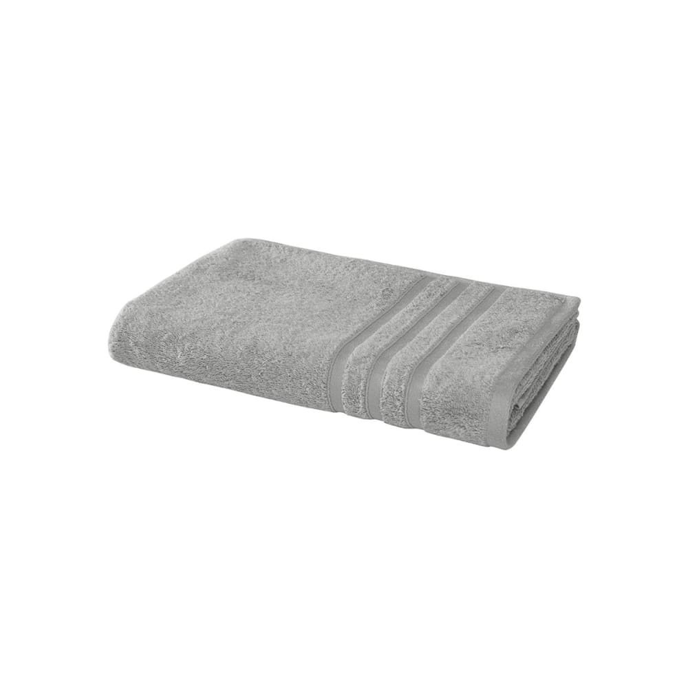 Drap de bain en coton bio Gris Perle 70x140 cm