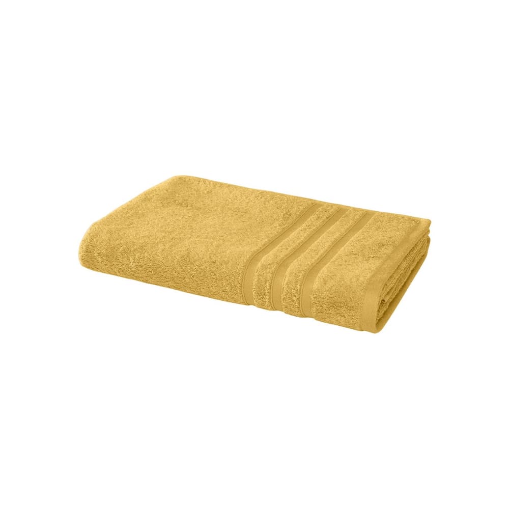 Drap de bain en coton bio Miel 70x140 cm
