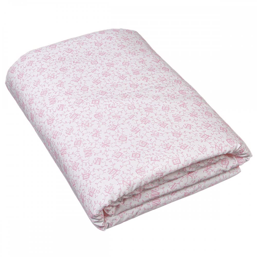 Laura Ashley baby Steppdecke 100x140 cm ROSA Öko-Tex Zertifikat BAUMWOLLE Baby