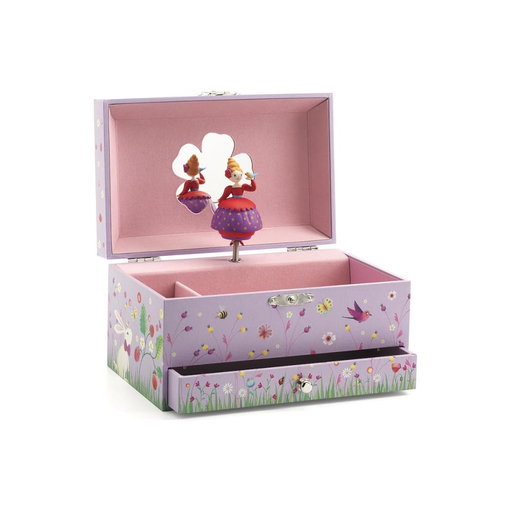 DJECO Boîte à bijoux musicale MÉLODIE DE LA PRINCESSE Djeco