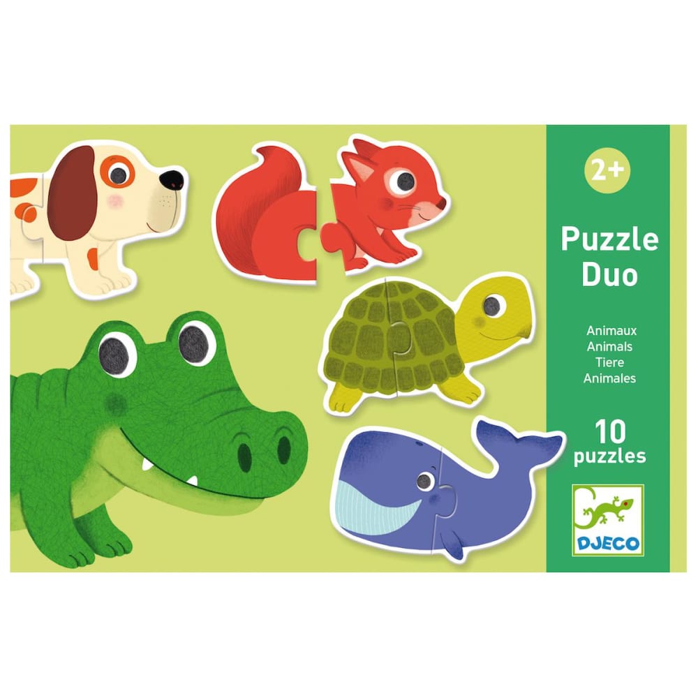 Puzzles duo-trio puzzle duo animaux - Maisons du Monde
