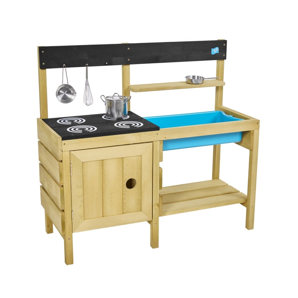 TP Toys Outdoor-Küche für Kinder Holz FSC Braun BRAUN HOLZ Kinder