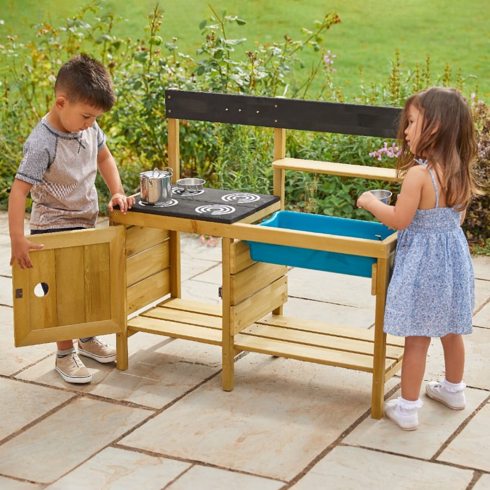 Outdoor-Küche für Kinder Holz FSC® Braun - Maisons Du Monde