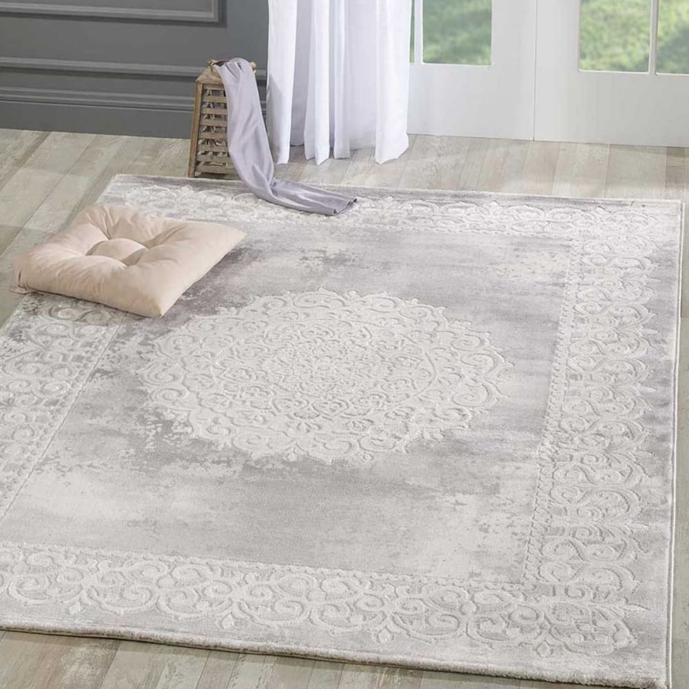 Alfombra oriental ideal para entrada, gris 60x110 - Maisons du Monde