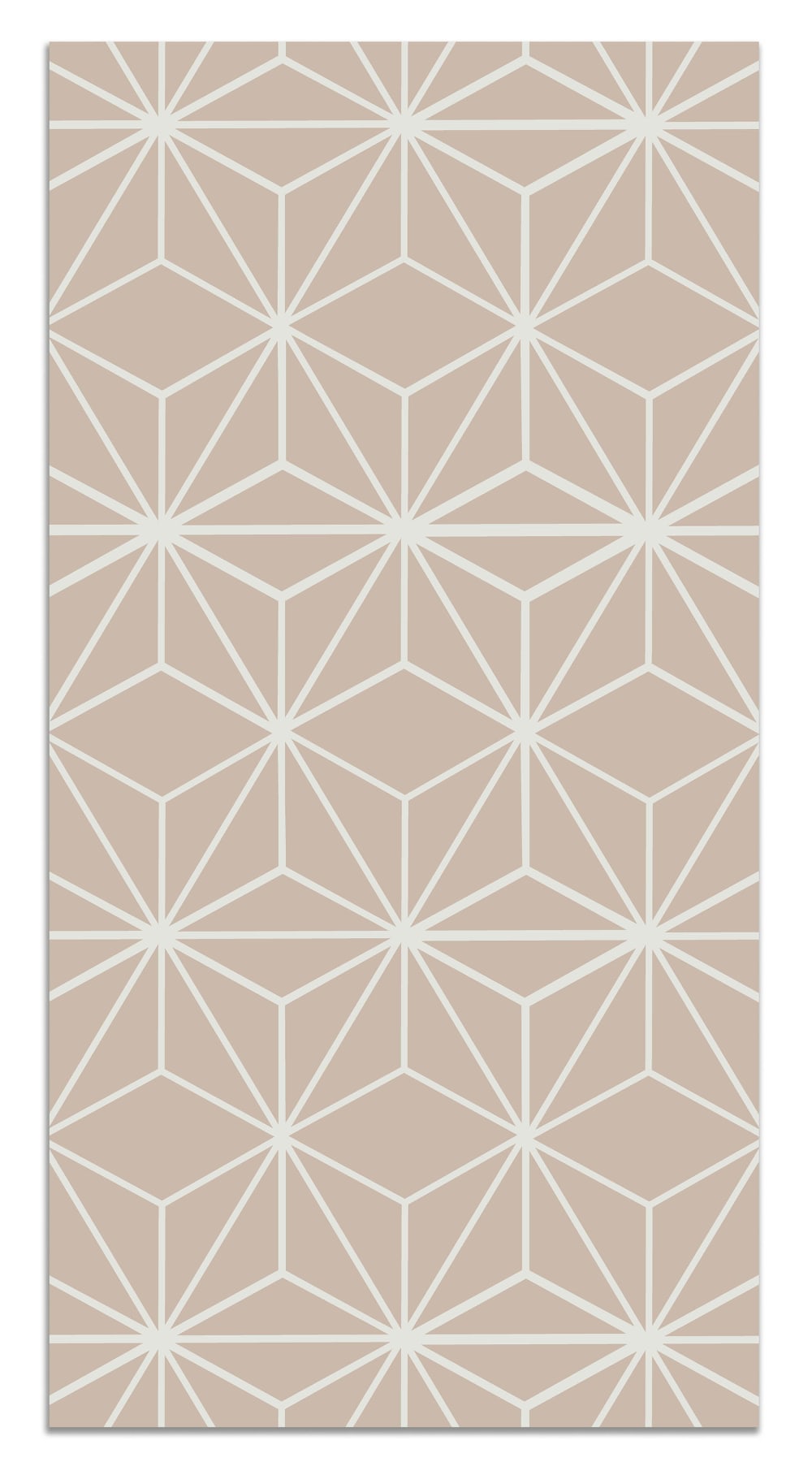 Tapis vinyle lignes d'étoiles