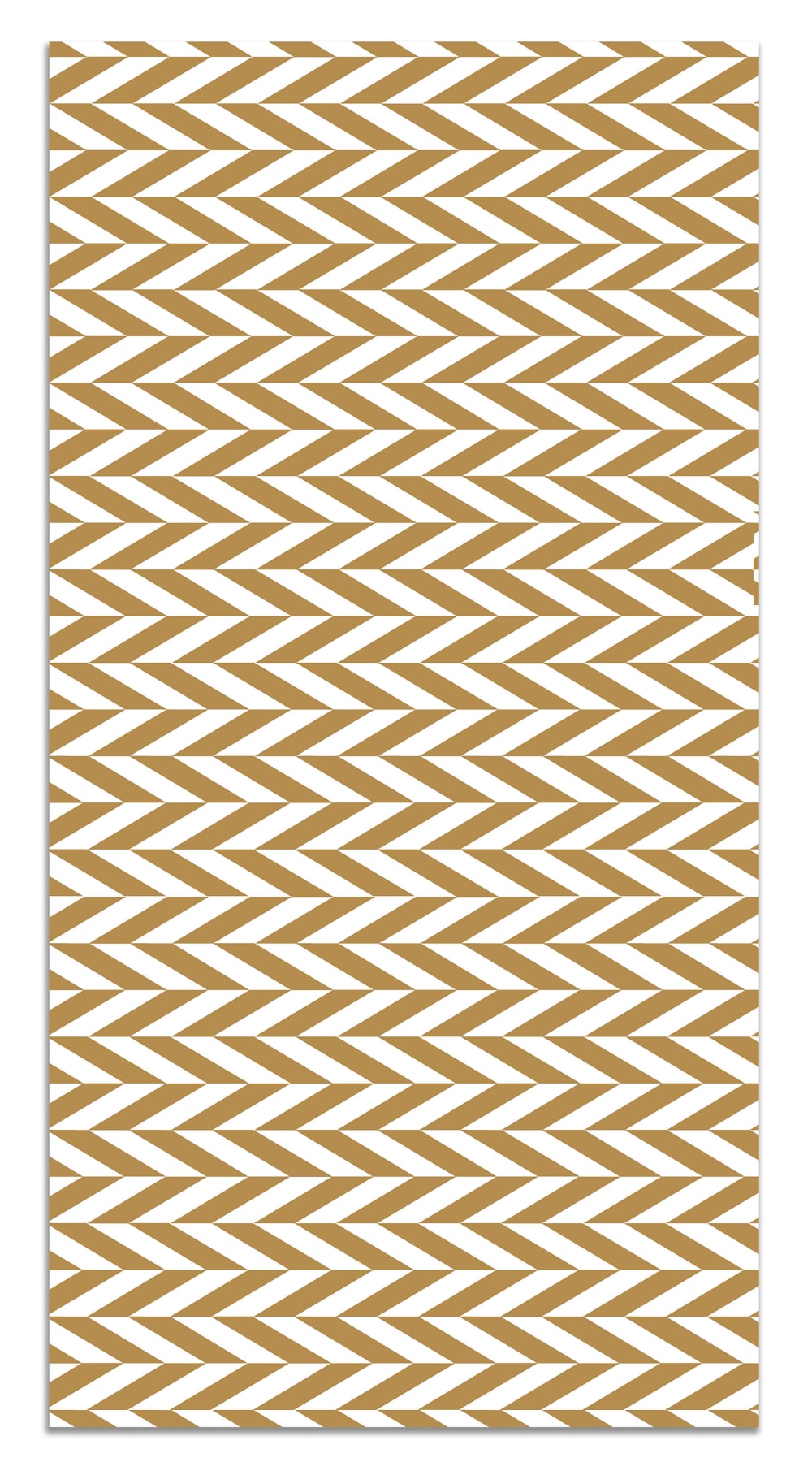 Alfombra vinílica espigas mostaza 40x80 cm