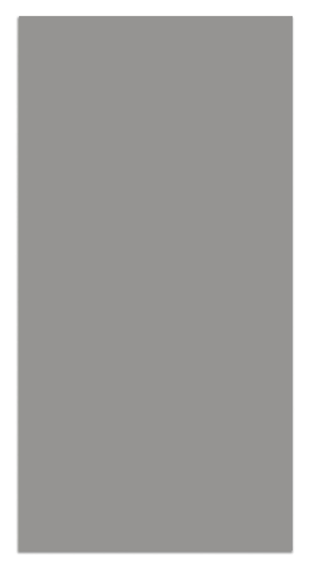 Tapis vinyle gris lisse