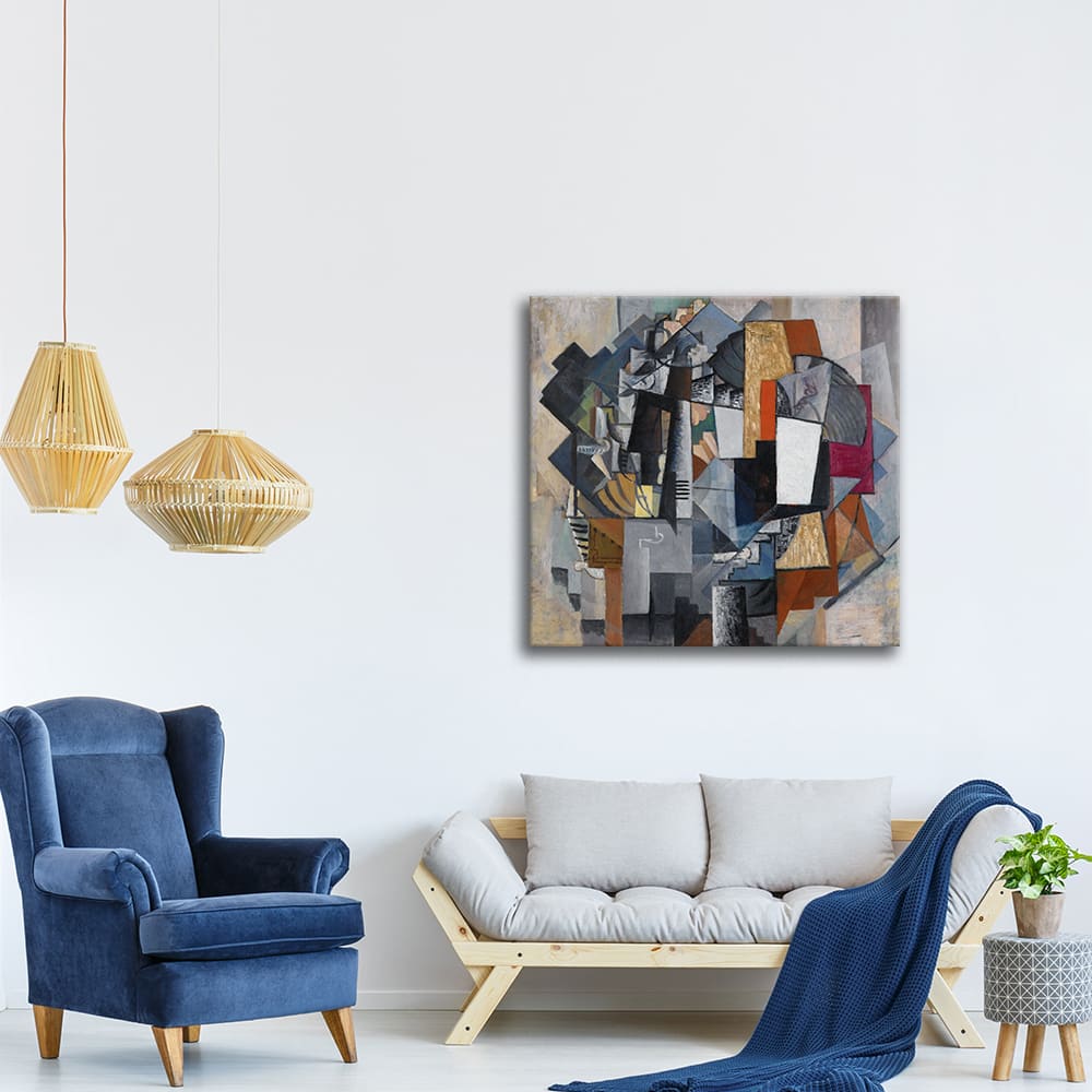 Tableau bureau And Room Kazimir Malevich 60x60cm — vue 4