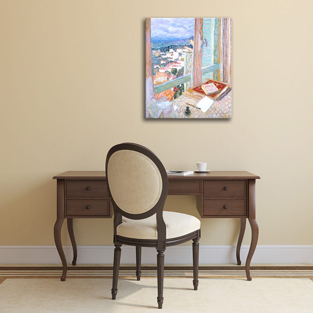 Tableau impression sur toile La Fenêtre Pierre Bonnard 50x60cm — vue 3