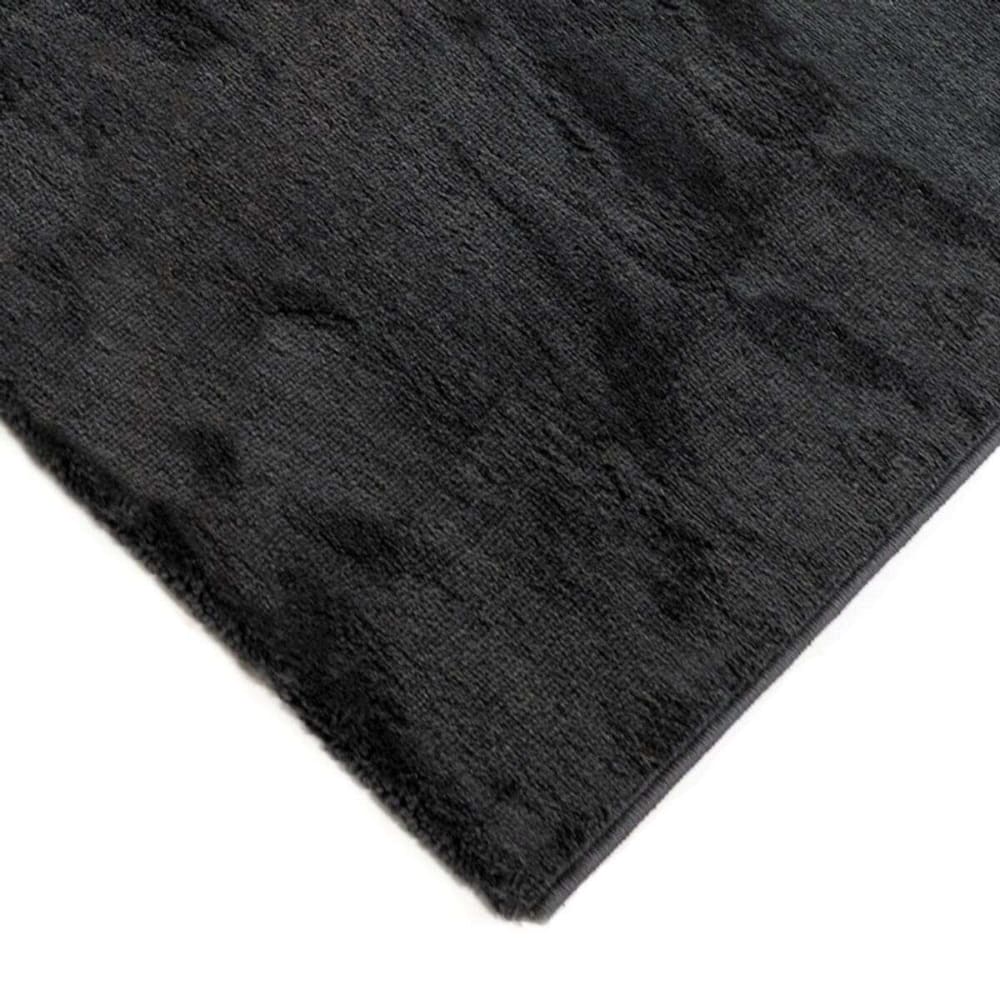 Tapis lumineux effet laineux motifs losanges multicolore 120x170 — vue 4
