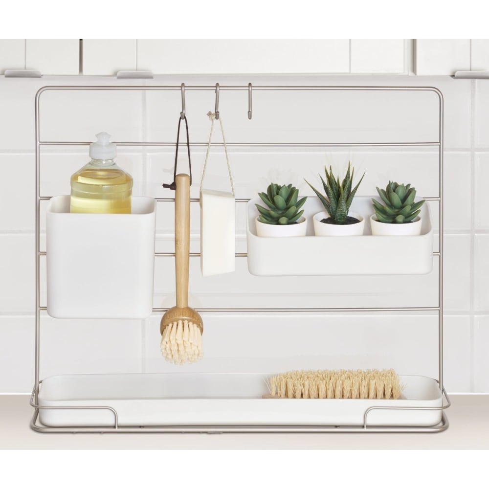 Organiseur pour ustensiles de cuisine - blanc - Maisons du Monde