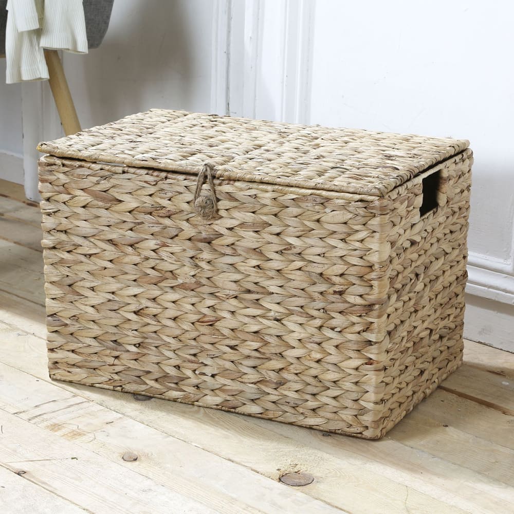 Baúl de jacinto de agua con tapa - Maisons du Monde