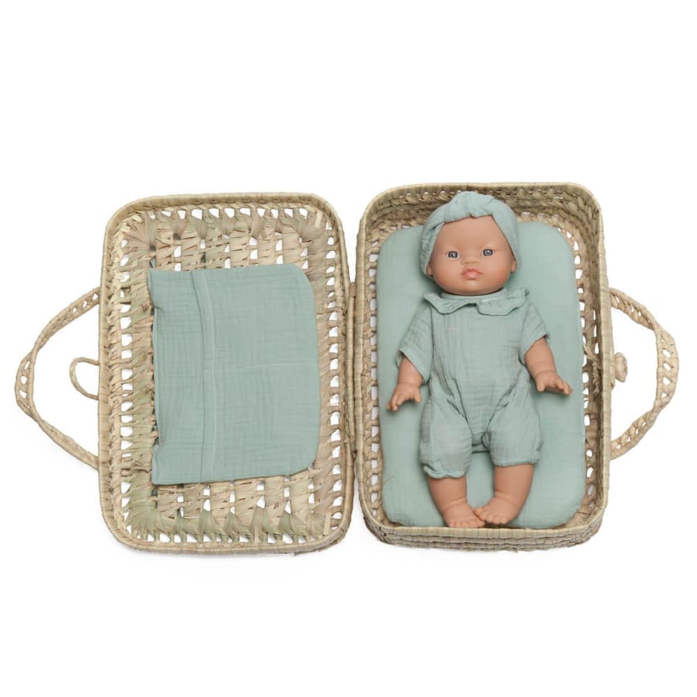 Valise poupée BOBBLE vert (Wookids) - Image 3