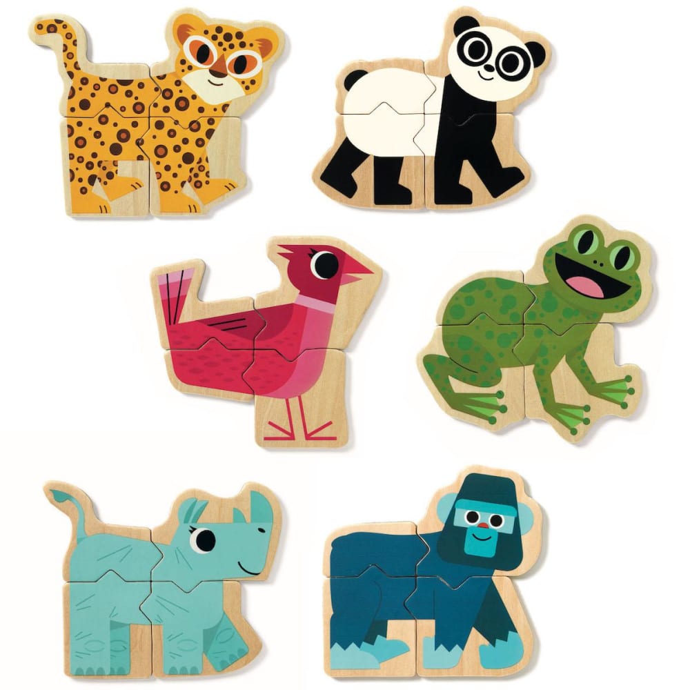 Puzzle magnétique Mixanimo (24 pièces) - Maisons du Monde