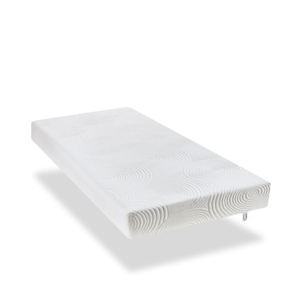 Bellecour Matelas mousse h15 90x200 style classique chic Blanc Certifié Oeko-Tex Tissu