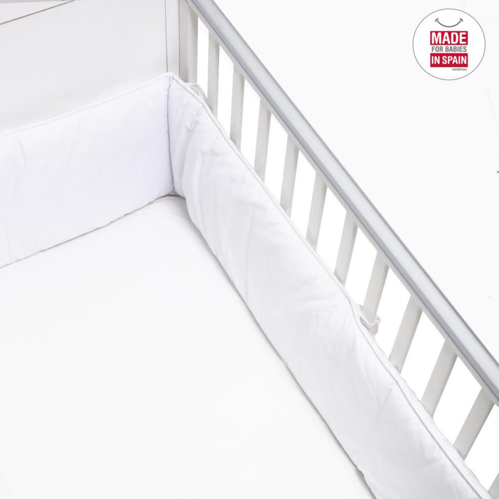 Protector de cuna blanco 420x30x3 cm - Maisons du Monde